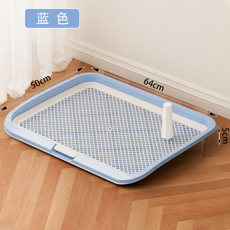 Inodoro de perros supergrande anti-derrames con columna vertical desmontable lavable lavabo de excremento de planta de lavabo de excremento de excremento