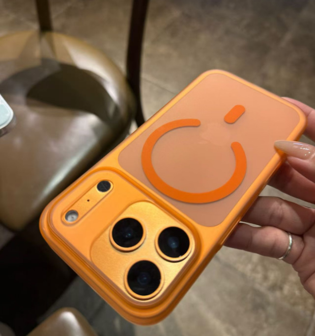适用iPhone17手机壳肤感磨砂冰雾磁吸苹果16全包PC硬壳防摔保护套|undefined
