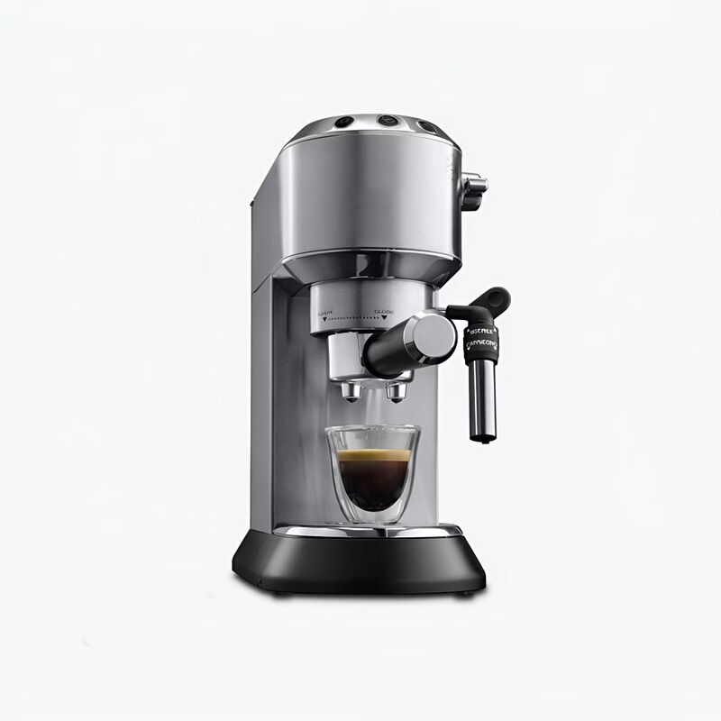 Stainless Steel Pump Coffee Machine Suitable for Grinding Coffee Beans or Capsules Can Make Espresso and Cappuccino