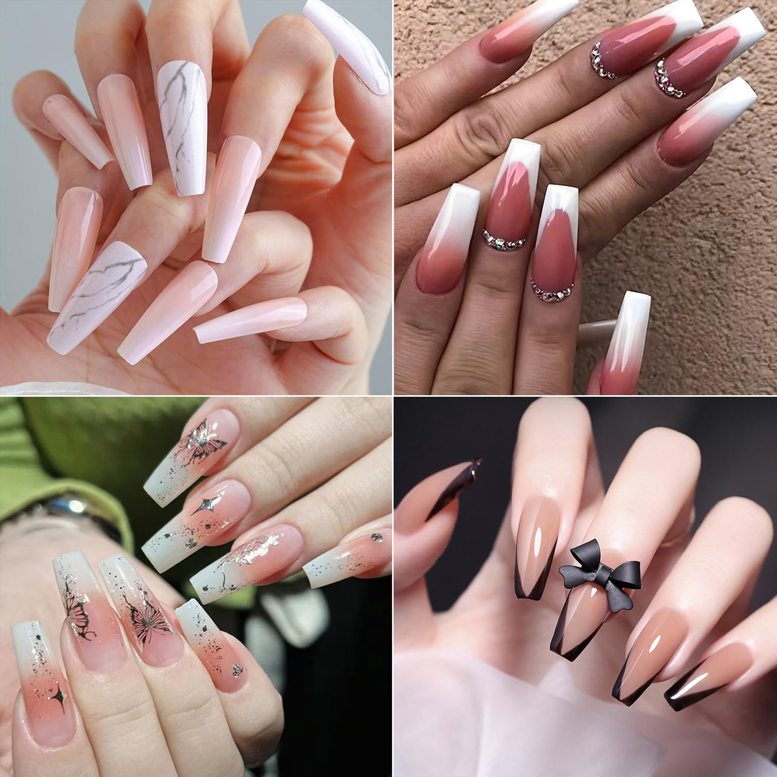 Suministros de uñas transfronterizos botella redonda pegamento de uñas 2G pegamento de uñas con cabeza de cepillo pegamento de uñas no duele pegamento de diamante de joyería de palo de uñas