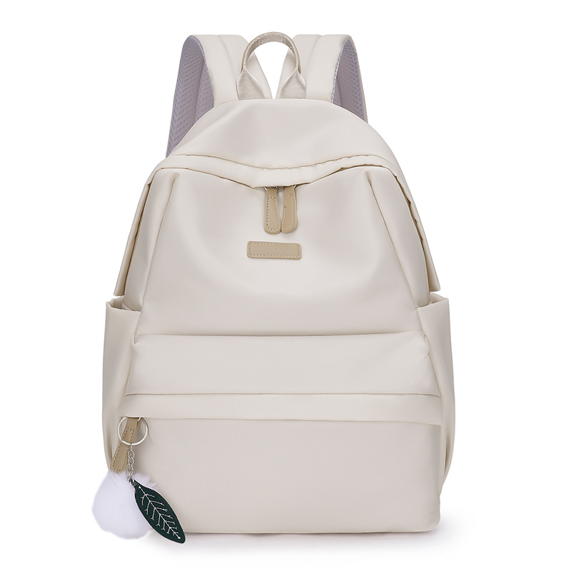 Spot al por mayor 2023 nueva mochila de tela Oxford para mujer coreana simple y versátil mochila para computadora de gran capacidad marea