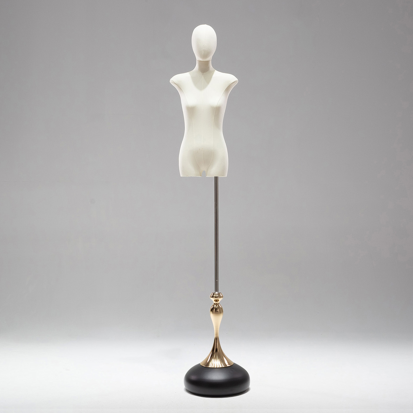 Modelo de accesorios tienda de ropa de mujer maniquí de gota de agua base ventana de pantalla de cuerpo de vestido de boda exhibición de cuerpo humano marco de modelo
