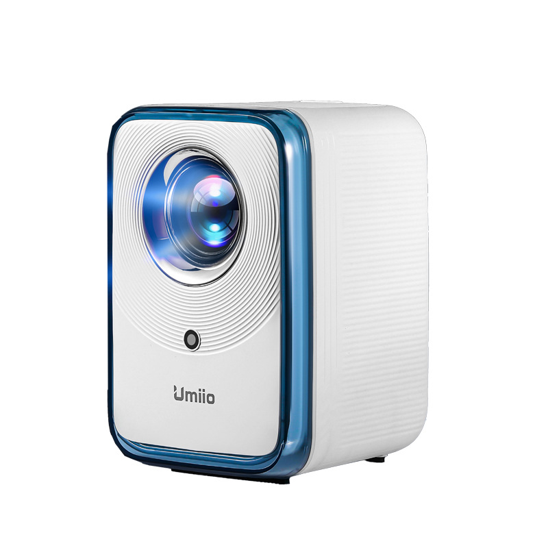 Proyector transfronterizo HY300PRO A008 Smart Mini portátil para el hogar Proyector al aire libre 4K Ultra HD