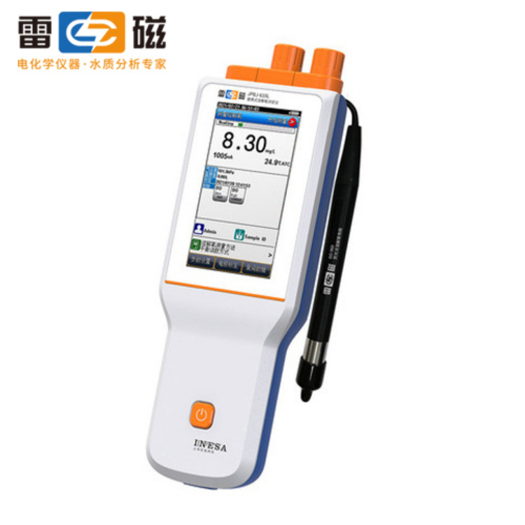 上海雷磁液晶触摸屏便携式溶解氧测定仪JPBJ-610L