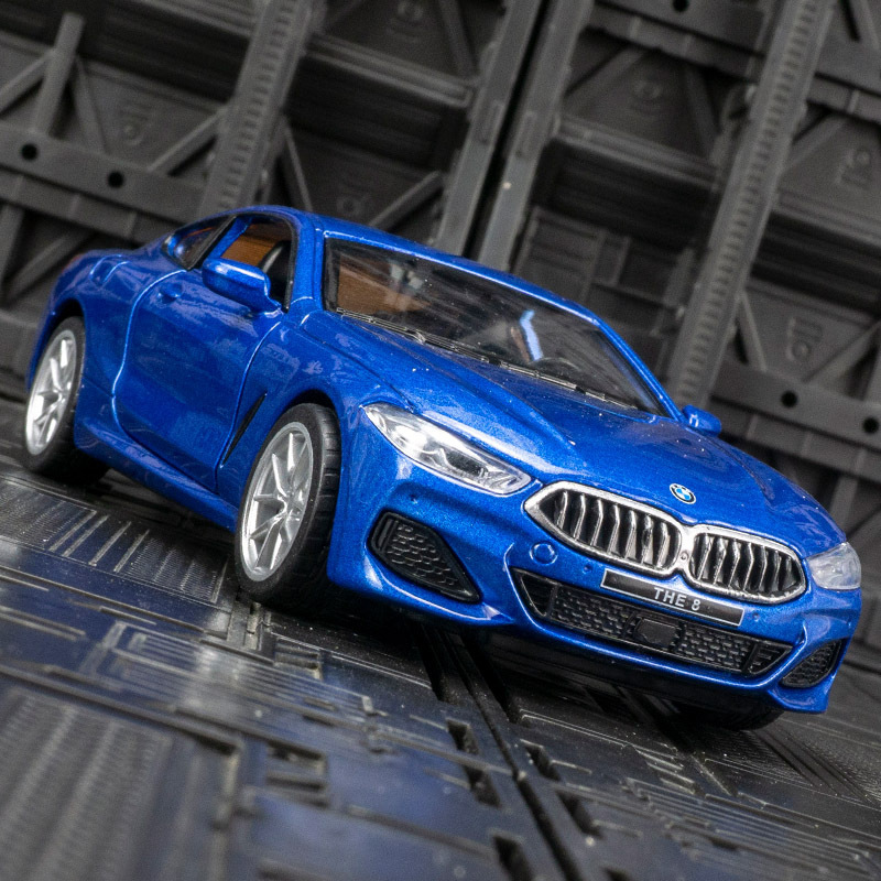 Cai Po 88415 Simulation Baoma M850i Alloy Car Running Model Children's Back Force Acousto-optic Toy Car Car Car Ornaments