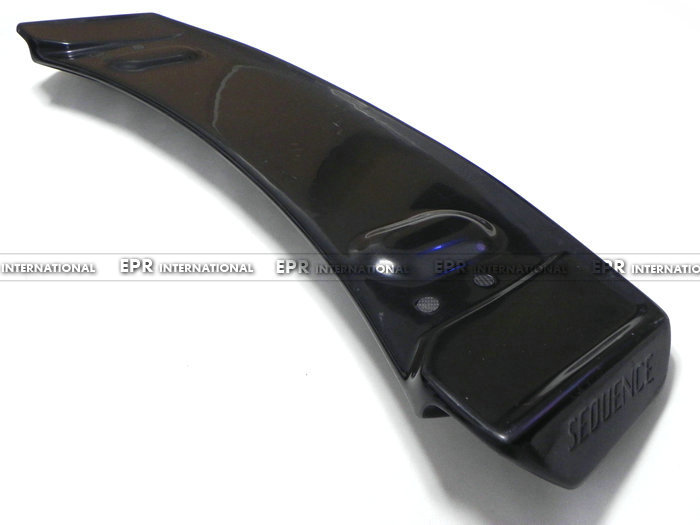 Suitable for Hyundai Veloster carbon fiber modified rear spoiler, SEQ model rear roof spoiler, aerodynamic spoiler