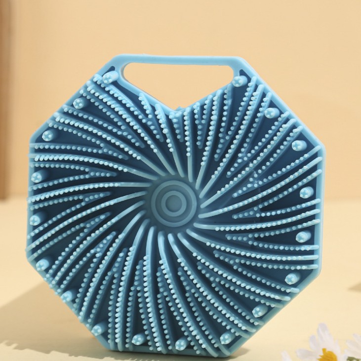 라이트블루 팔각브러쉬 [opp 포장]