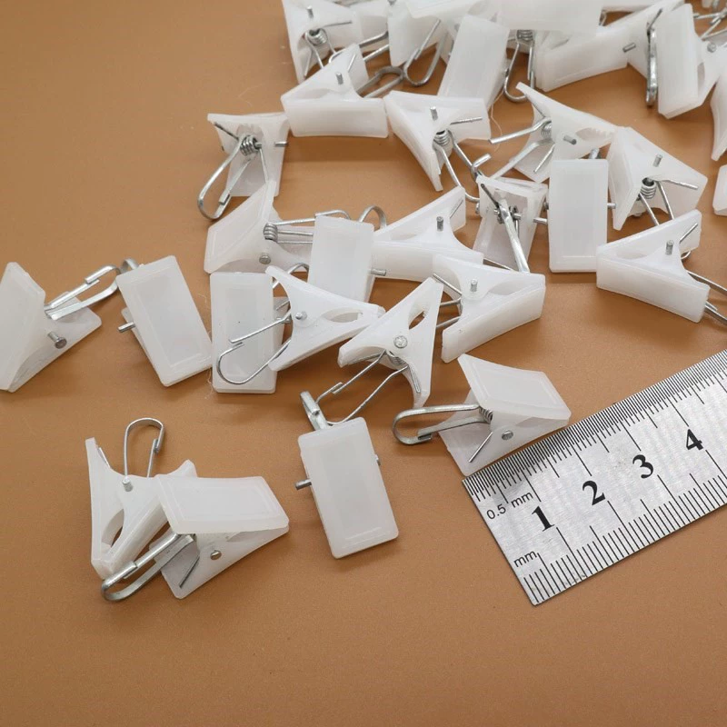 White plastic cloth, underwear, accessories, curtain, lock
