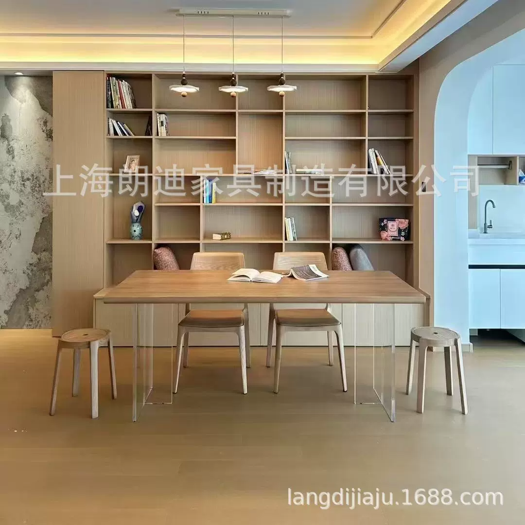 设计定制异形办公桌荣誉展示柜置物隔断文件柜图书馆陈列柜图书架