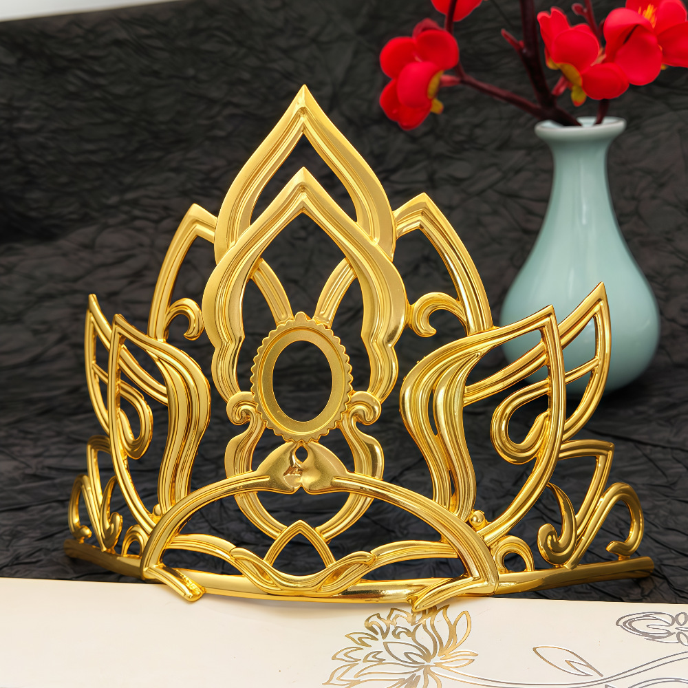 Yingyi Jewelry DIY Ming-Style Ancient Hair Crown, Film and Television Hair Accessories, Hanfu Bridal Headwear Main Materials and Accessories