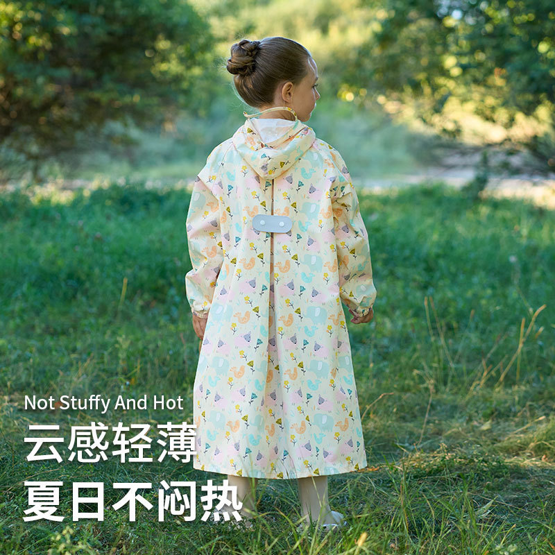 Raincoat Children's Special 2025 for Primary School Students New 3-year-old Kindergarten School Girls Baby Poncho Children 2-year-old Raincoat Children's Special 2025 for Primary School Students New 3-year-old Kindergarten School Girls Baby Poncho Children 2-year-old