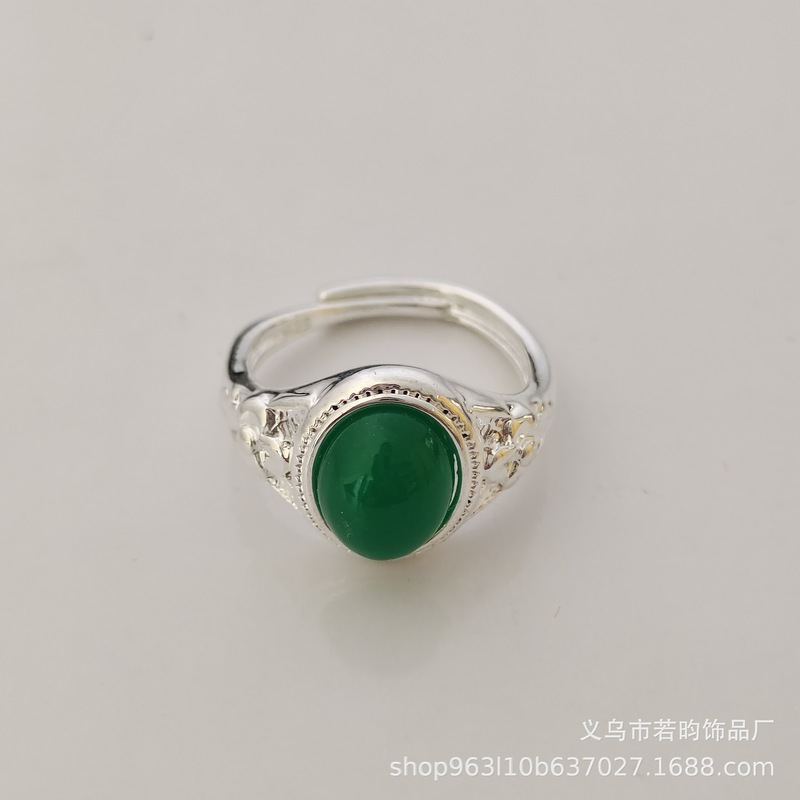 TUMEの新型金メッキエナメル鹿宝石指輪は黄金の指輪の口を模しています。|undefined