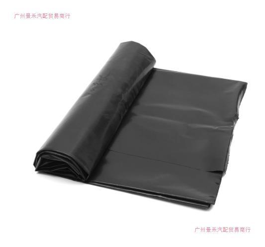 跨境专供土工膜垃圾填埋场覆盖防水沼气池黑膜鱼塘养殖防渗土工膜