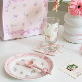 咖啡杯;盘;陶瓷杯