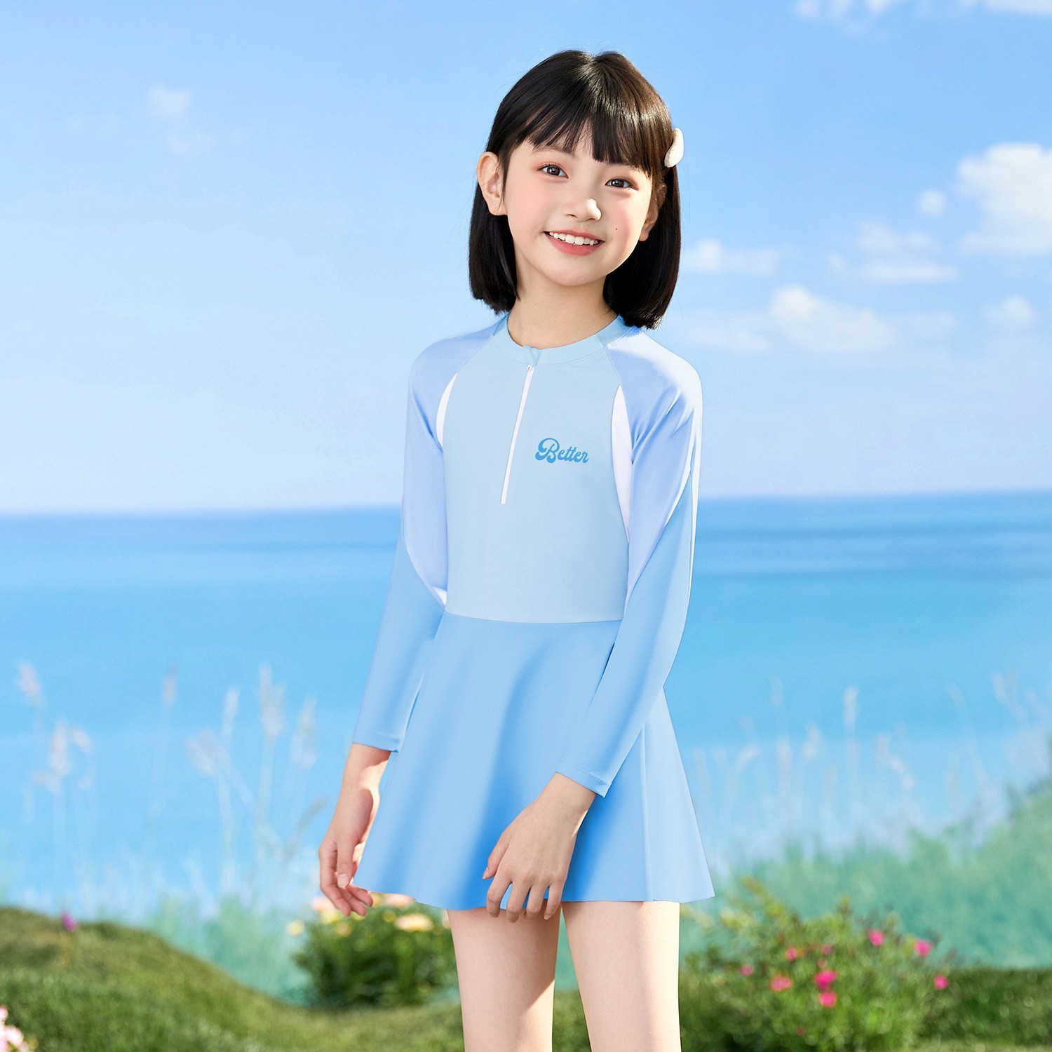 Blue-