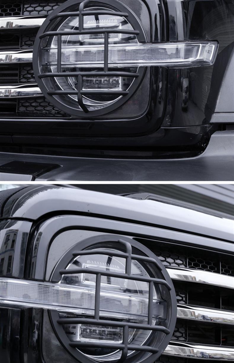 Specially Used for Tank 300 Headlight Cover Modification, Rear Protective Taillight Cover, Fog Light Protection Frame, Exterior Decoration Accessories