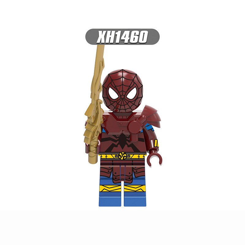 国境を越えた卸売ホットセール互換性のあるレゴスパイダーマンミニフィギュアシリーズ子供の教育用組み立て式小さな粒子ビルディングブロックおもちゃ|undefined