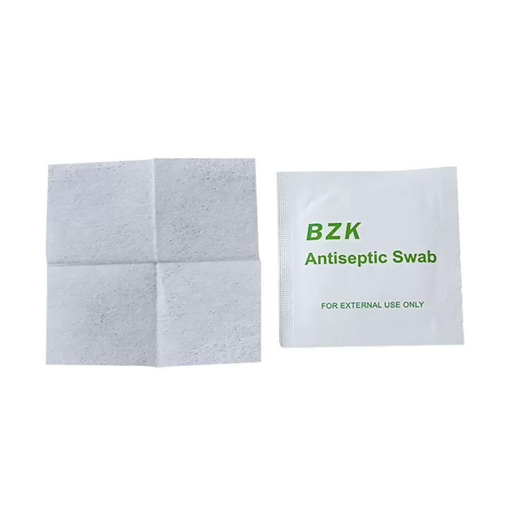 BZK苯扎氯铵消毒棉片户外运动急救消毒棉片家用物品消毒不含酒精