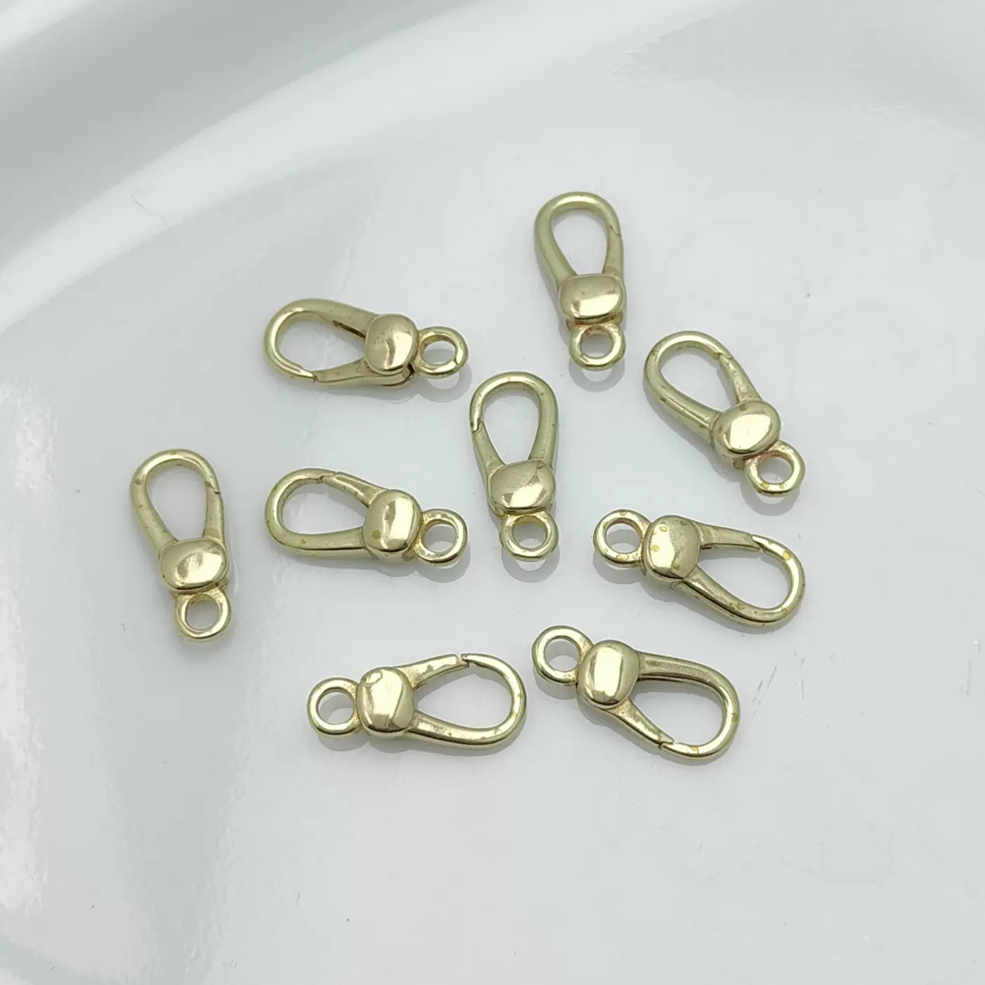 黄铜铸造连接扣项链扣手链扣DIY百搭装饰扣  手链项链半成品饰