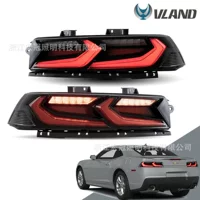 Подходит для 2014-2015 Chevrolet Camaro автомобиль светодиодный задний фонарь в сборе модифицированный стоп-сигнал противотуманная фара