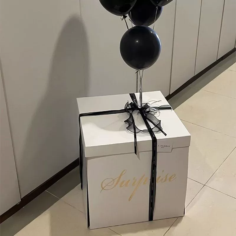 Интернет красный день рождения сюрприз коробка признания предложения