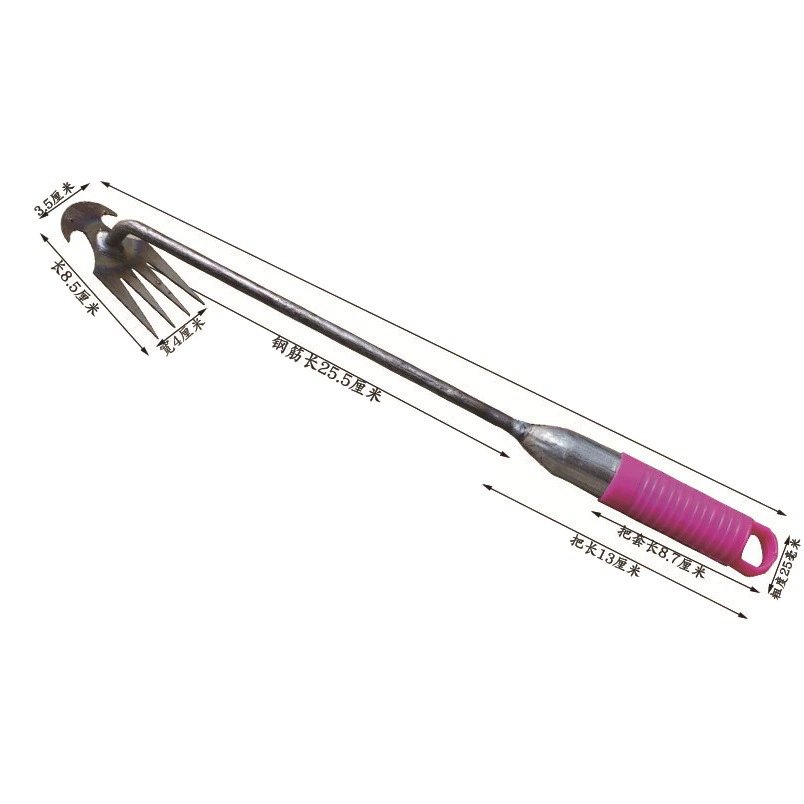 Новый мотыга прополки артефакт выкорчекая трава инструмент садоводство прополки грабли рыла дикие овощи артефакт ленивый