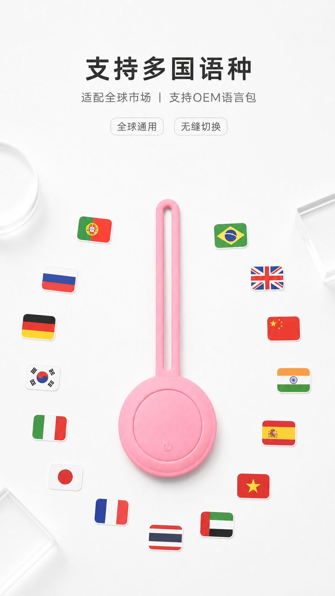 Global Positioning Tracker with API Integration AirTag Lost Prevention Device for Elderly, Children, Pets, Motorcycles and Car Tracking