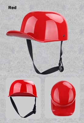 Motosiklet kaskı (dəbilqə) – Electric Vehicle Helmet Men's Motorcycle - bright-red-m