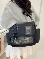 Japanese genuine universal capacious one-shoulder bag