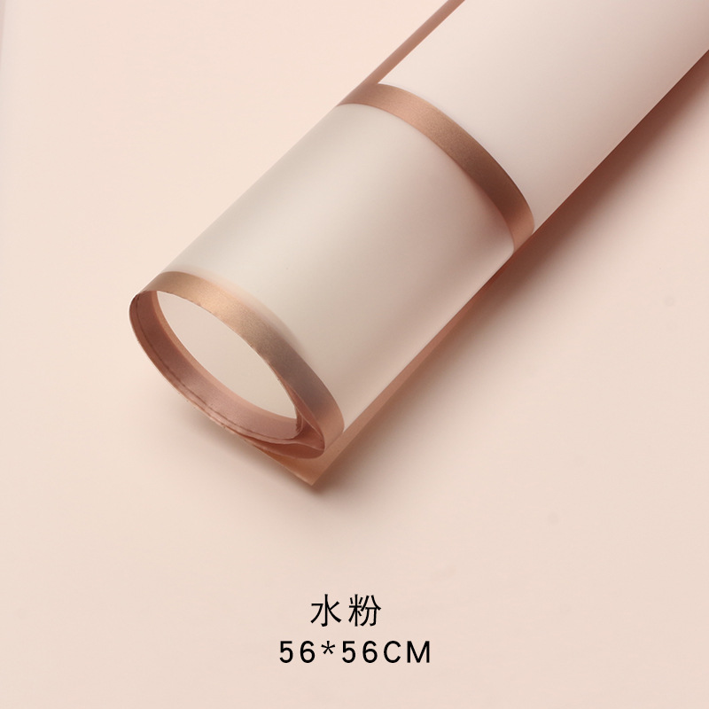 Brillante papel de Milán espacio de papel de embalaje de flores plástico opp película mate impermeable floristería material floral al por mayor