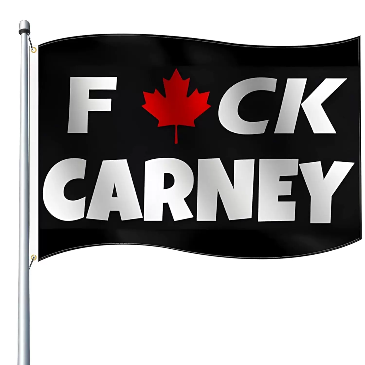 Fu-ck Carney Flag跨境旗帜户外装饰挂旗3X5FT数码印100D春亚纺