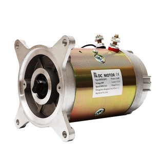 Factory Direct Sales 12V Dc Motor 2.2Kw Dc Brushed Motor Tail Plate Motor Hydraulic Oil Pump Motor