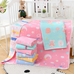 110*110cm baby bath towel blanket gauze baby quilt infant children pure cotton 6 six layers gauze bath towel wholesale