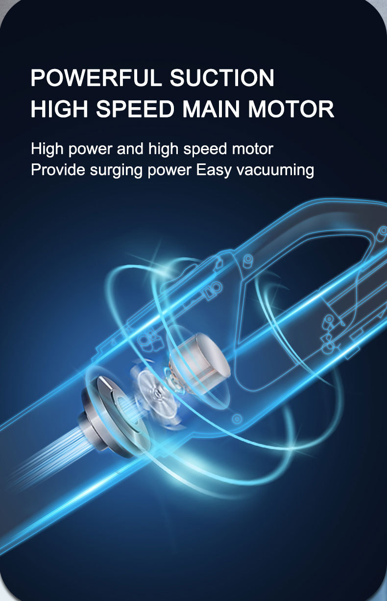 Trådlös dammsugare hushållsbil multifunktionell bärbar handdammsugare supersug högeffektsdammsugare_voghion.com