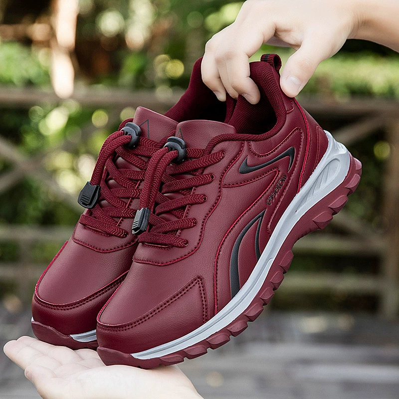 Молочная обувь Four Seasons эластичный пояс для отправки родителям прогулочная обувь для отдыха на открытом воздухе спортивная обувь для пожилых пар обувь для мамы оптом