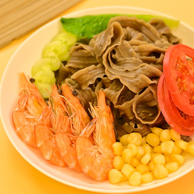 金沙河蕎麥刀削麵精純全麥蕎麥喬麥面干掛麵芥麥粗糧雜糧麵條1kg