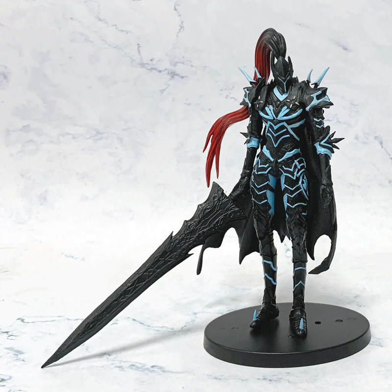 I Upgraded the Knight Commander Yeglit Blood Shadow Shadow Legion Hand-Made Figurine Model Desktop Ornament Alone