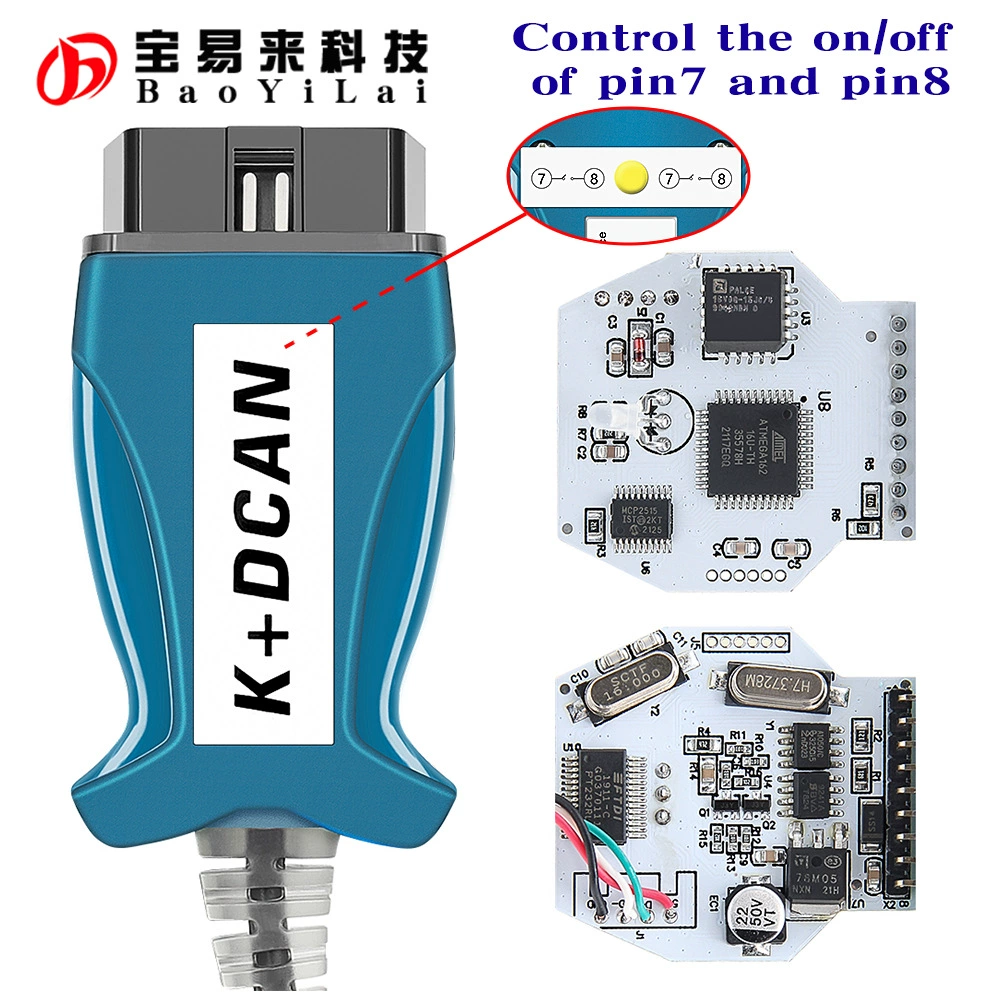 INPA K + DCAN для BMW E шасси FT232RL 9241 Белый PCB пресс переключатель