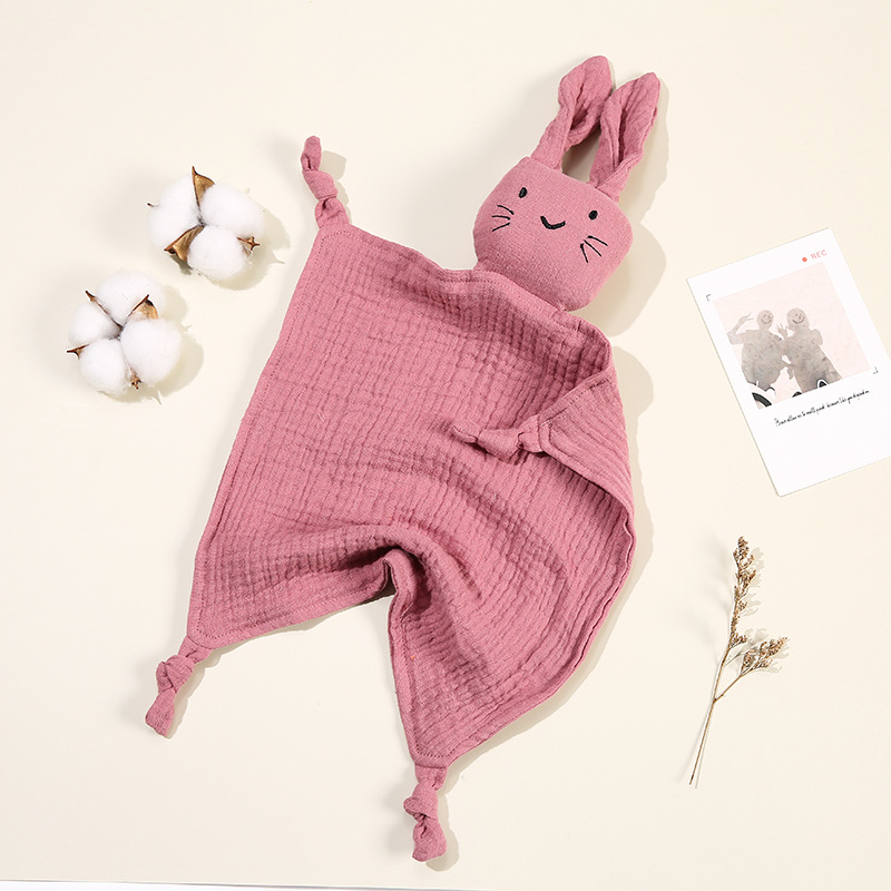 Cute Animal Double-layer Cotton Gauze Baby Accessories display picture 7