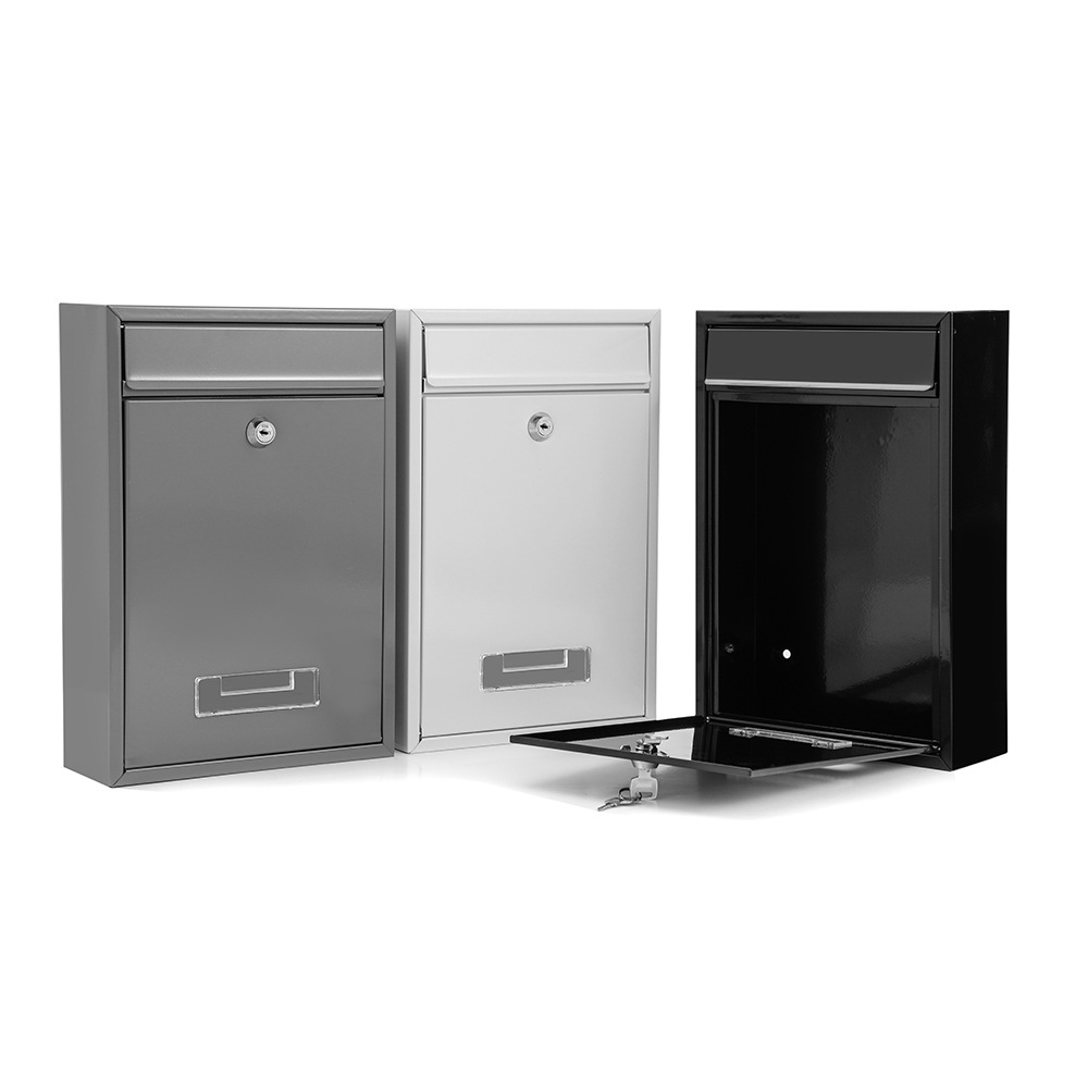Cross-border e-commerce hot post mailbox letter box with key belt installation accessories