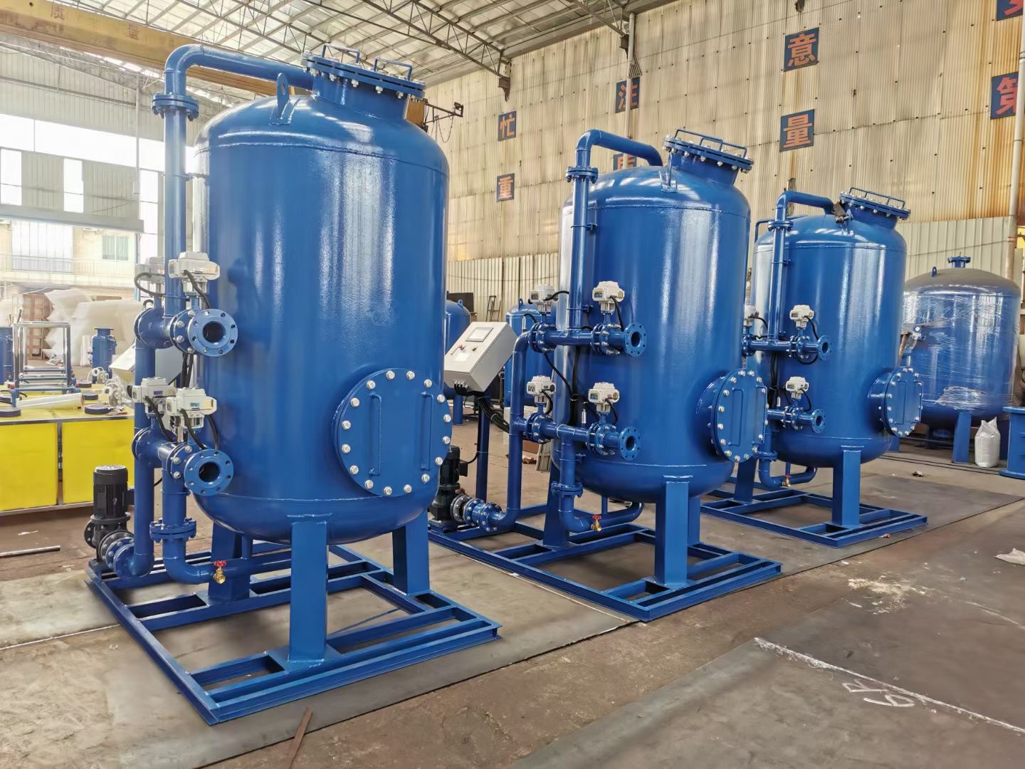 广州美疌水处理设备手动自动综合全程水处理器B型综合水处理器