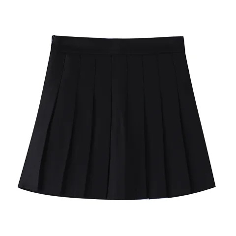 (松紧腰+加长+裤+拉链）百褶裙JK制服裙子半身裙春夏短裙秋冬