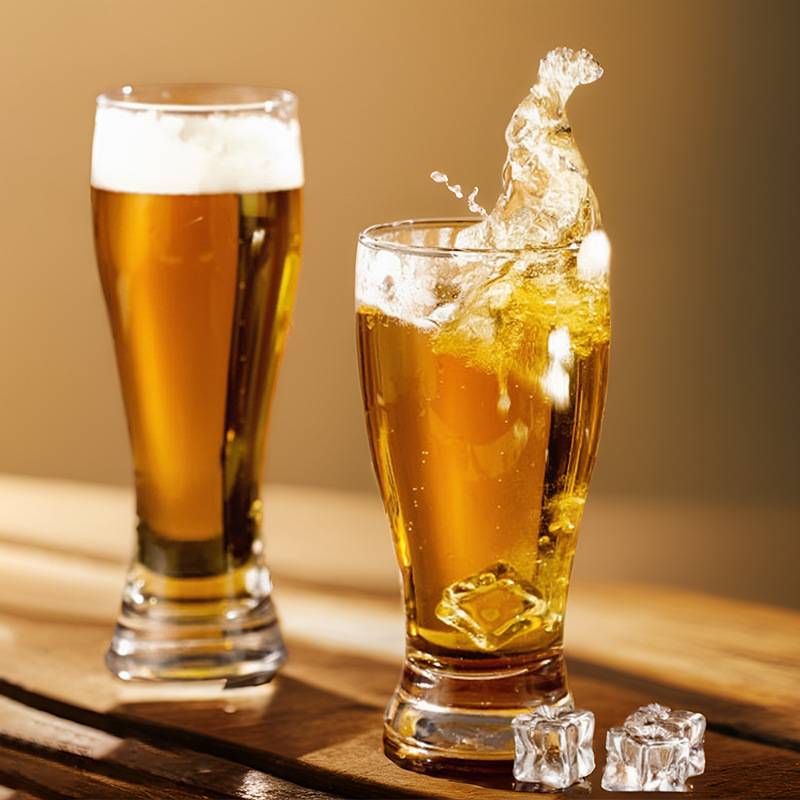 Vaso para cerveza artesanal, vaso para cerveza de barril, gran capacidad, cerveza oscura, cerveza de trigo, vaso para cerveza tipo pint, vaso para cerveza con cintura cónica