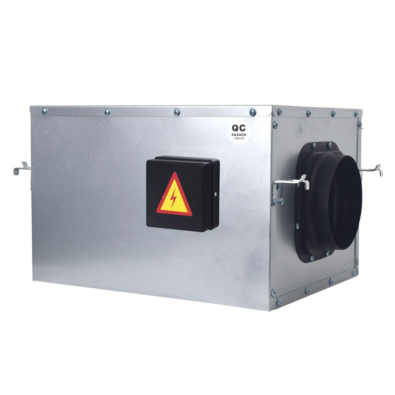 上海德旧P型新风系统低噪风机 换气单向流防水ST100D薄款管道风机