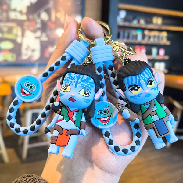 2Nd Generation Avatar Doll Pendant Doll Keychain Hand-Made Peripheral Exquisite Female Avatar 3 Accessories Props