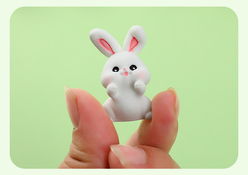 Description Picture 5 of item5pcs Cute Rabbit Model Child Birthday Party Favors Child's Day Easter Gift Holiday Gifts Kids Toy Party Supplies Christmas Gift