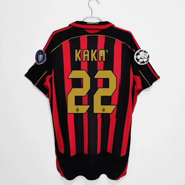 Home short -sleeved customization No. 22+Champions League armband