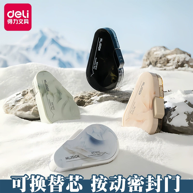 Мощная корректирующая лента Нажмите на сменное ядро