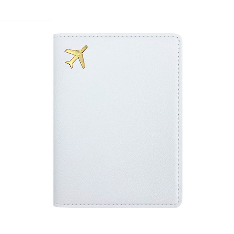 Kişiselleştirilmiş pasaportluk, gezi seyahati, taşınabilir uçak kartı tutucusu, unisex hırsızlık önleyici pasaportluk, günlük PU uyumlu