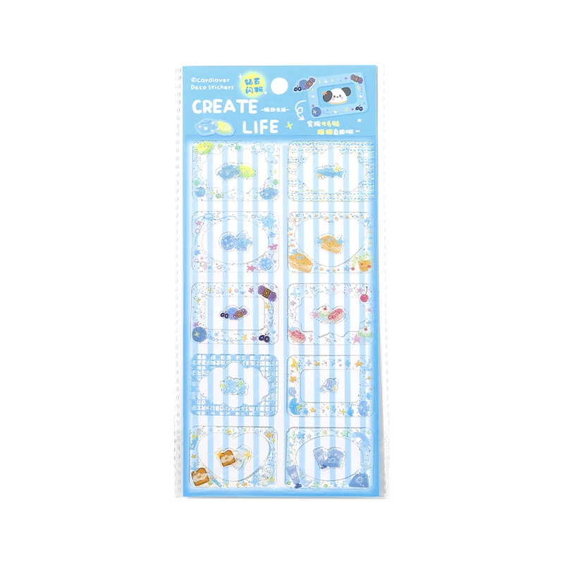 信的恋人 Sticker, capsule, cute three dimensional photo frame, decorations, handmade, scheduler